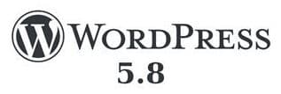 WordPress 5.8 logo